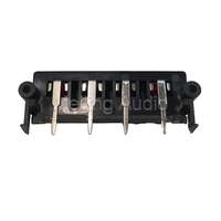4 PIN ABS Audio Post Plug Clamp 4 Way Clip Wire Cup Speaker Box Spring Plate Connector Plate Terminal Block
