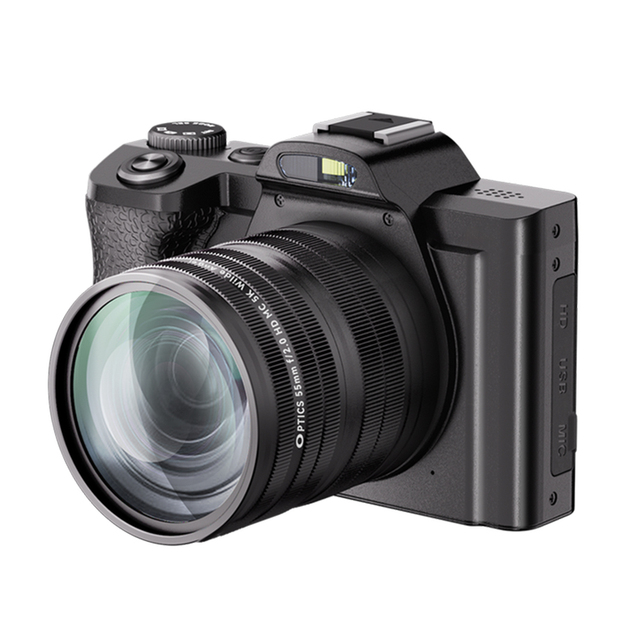 Beginner Friendly Mirrorless 5K Digital Camera for Photography 48MP Autofocus Vlogging Camera Video Flash DSLR Style Camera