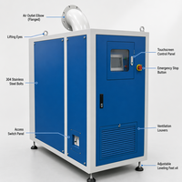 Souffleur centrifuge à suspension pneumatique pour le transport et l'aération pneumatiques dans les cimenteries, économie d'énergie