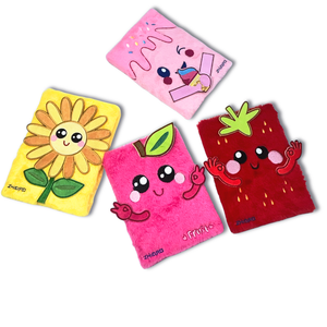 BSCI Usine Prêt à Expédier Gros Journal En Peluche Étudiant Broderie Cahier À Fourrure pour Enfants - Product Image 1