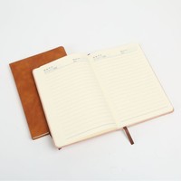 Carnet de notes Feifan YJ-601 avec logo personnalisé, format A5, en cuir PU, journal avec 100 feuilles, accessoire de bureau classique pour les affaires
