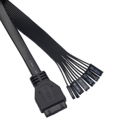 Câble d'extension USB 3.0 monté sur panneau, panneau frontal du châssis, carte de circuit imprimé, câble de connexion de la carte mère, carte PCB pour ordinateur