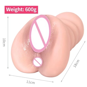 Masturbador Realista de TPE Rousing Twin Temptation con Fuerte Succión y Molde Inverso para el Placer Masculino, Copa de Masturbación de Bolsillo - Product Image 2