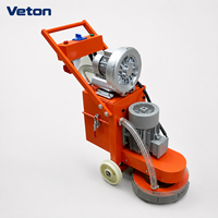 Meuleuse à béton industrielle à faible entretien pour finition professionnelle, machine d'ingénierie électrique portable