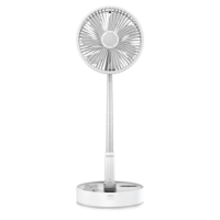 Ménage 7200mAh 6 pouces hauteur de plancher réglable ventilateur de bureau pliant intelligent rotatif télécommande ventilateur pliant au sol