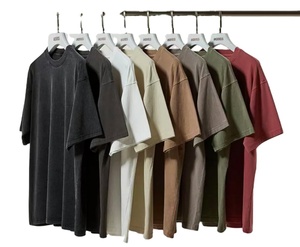 Camisetas de Algodón Personalizadas de Alta Calidad, 180-350 Gramos, Bajo Precio, para Hombre, Fabricación de Ropa - Product Image 4