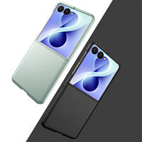 Coque de téléphone de haute qualité, nouvelle arrivée, ultra fine, en PC rigide, avec protection en verre trempé, antichoc, pour Samsung Z Flip 8