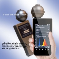 Spectromètre d'illuminance portable HP350 380-780 nm, analyseur de spectre numérique luxmètre CCT CRI