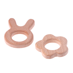 Massaggiagengive in Legno Grezzo Naturale di Alta Qualità a Forma di Animali Intagliati per Neonati - Product Image 4