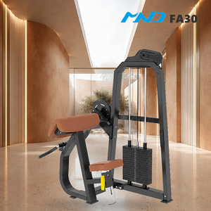 Machine à curls biceps sélectionnables tendance, équipement de musculation MND Fitness pour club de gym de Berlin, qualité professionnelle - Product Image 1