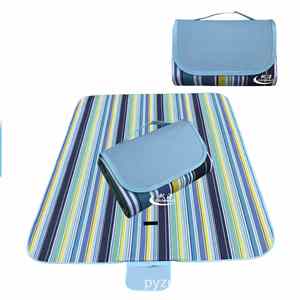 Tapis de pique-nique promotionnel en tissu Oxford 600D résistant à l'humidité, avec logo imprimé, en stock, livraison directe du fabricant - Product Image 3