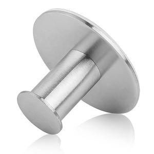 Ganchos adhesivos de Metal para pared, ganchos adhesivos para sombrero, precio de fábrica - Product Image 5