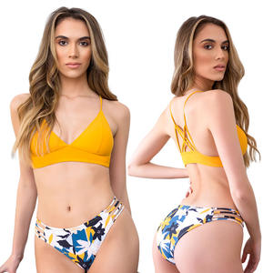 Maillot de bain de fitness une pièce élégant pour femmes européennes et américaines Sexy Solid Pattern Print Beachwear Plus Size Cut-Out Breathable - Product Image 6