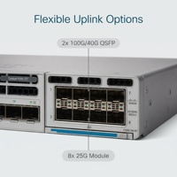 Catalyst C9300X-12Y-A 12-Port SFP28 Switch Lisensi Network Advantage Dual Power 2026 Stok Tersedia