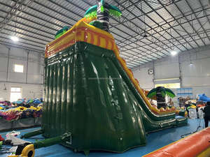 Tobogán Acuático Inflable Comercial <span class=keywords><strong>de</strong></span> PVC para Adultos, Marca Xinyue, 9x6x3.3m, para Alquiler en Fiestas y Parques <span class=keywords><strong>de</strong></span> Trampolines, Duración 2-3 Años - Product Image 5