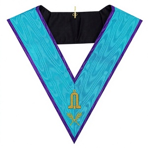Vêtements d'église unisexes pour adultes de qualité supérieure Collier d'officier maçonnique Rite Memphis Misraim pour membres maçonniques unisexes - Product Image 1
