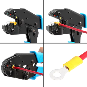 RV2-3/4/5/6/8/10/12 AWG 16-14 1.5mm²~2.5mm² Terminal isolé annulaire en laiton pour câble - Product Image 5