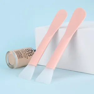 DIY Mềm Chuyên Nghiệp Tùy Chỉnh Nhãn Hiệu Riêng Mask Cọ Bôi Nhọ Stick Double-Ended Mặt Nạ Bùn Bàn Chải Cho Thẩm Mỹ Viện