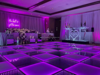 Pista de baile con luz LED infinita 3D magnética a buen precio para club nocturno