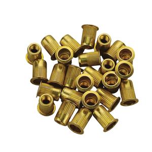 Staal Platte Kop Gekartelde Lichaam Dunne Muur Geribbelde Grote Flens Klinknagel Noten - Product Image 1