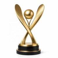 Collection de Plaques de Trophées Dorés pour Cérémonies de Remise de Prix, en Métal et Cristal, avec Motifs Cheval, Ruban, Ailes, Étoile, Gravure Portable et Impression UV