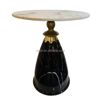 Table d'appoint nordique moderne en métal doré petite Table d'appoint pour meubles de maison pour canapé salon café thé Table d'extrémité de chevet
