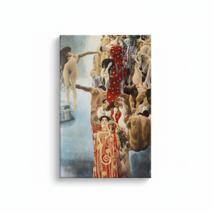 Elegant Hygieia Gustav Klimt Art Nouveau Canvas Print - Modern Wall Decor,<b>WRAPPED</b> CANVAS - Product Image 2