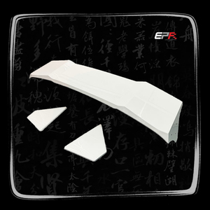 Aileron arrière blanc semi-brillant en plastique ABS de type EPA pour Stepwgn RP6 RP7 RP8, pas de peinture requise, installation directe - Product Image 1