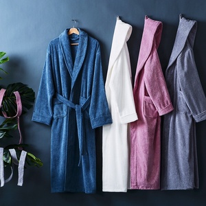 Hotel Quality Collection Terry Knit Finest Bathrobe/<strong>towel</strong> <strong>Dressing</strong> <strong>Gown</strong> - Product Image 2