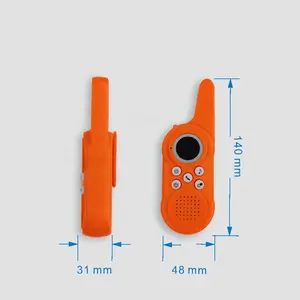 Walkie talkie infantil, mini 2 peças, walkie talkie para meninos e meninas, alcance 5km, comunicação ao vivo, recarregável, brinquedos para áreas internas