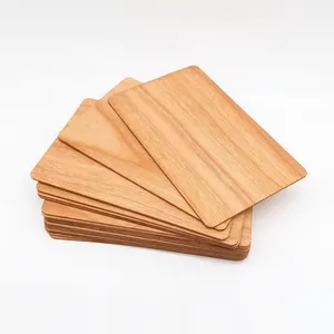Custom Programmable Bamboo Wood NFC Business Card