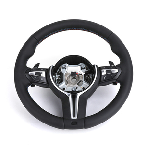 <span class=keywords><strong>Volant</strong></span> en cuir <span class=keywords><strong>M</strong></span> Sport à 4 branches avec surpiqûres personnalisées pour F30 Série <span class=keywords><strong>1</strong></span> - Product Image 1