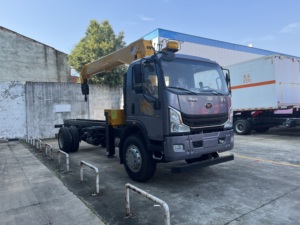 Autocarro <span class=keywords><strong>con</strong></span> Gru Montata su Telaio ISUZU, Capacità di Sollevamento 3-16 Tonnellate, Braccio Dritto e Pieghevole - Product Image 5