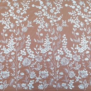 Thời Trang Pháp Đầy Màu Sắc 100% Polyester Lưới Thêu Bridal Pháp Tulle Ren Vải Cho Đám Cưới Buổi Tối Ăn Mặc - Product Image 4