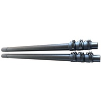 Pôles télescopiques en carbone de 4 m 6 m avec accessoires / Pôle télescopique en fibre de carbone multifonctionnel personnalisé de 12 m 18 m pour la chasse aux pigeons