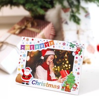 Cadre photo rectangulaire en papier rigide fait main de qualité supérieure pour portrait familial, décoration murale, impression offset, vente en gros