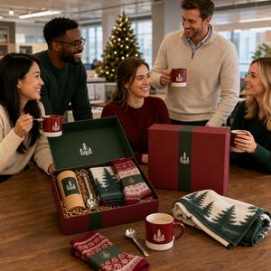 Kit de Regalo de Cerámica para Chocolate Caliente con Logotipo Personalizado para el Día de San Valentín, Navidad, Acción de Gracias, Año Nuevo, Celebración de Equipo, Regalo Navideño para Empleados - Product Image 3