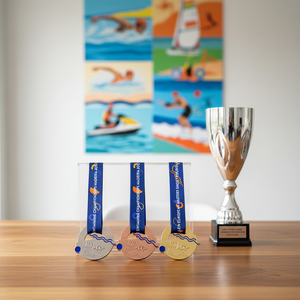 Medallas Metálicas 2D y 3D con Logotipo Personalizado, Diseño Más Reciente de 2026, Bajo MOQ, Medallas Metálicas Personalizadas para Triatlón, Carrera, Natación y Ciclismo - Product Image 6