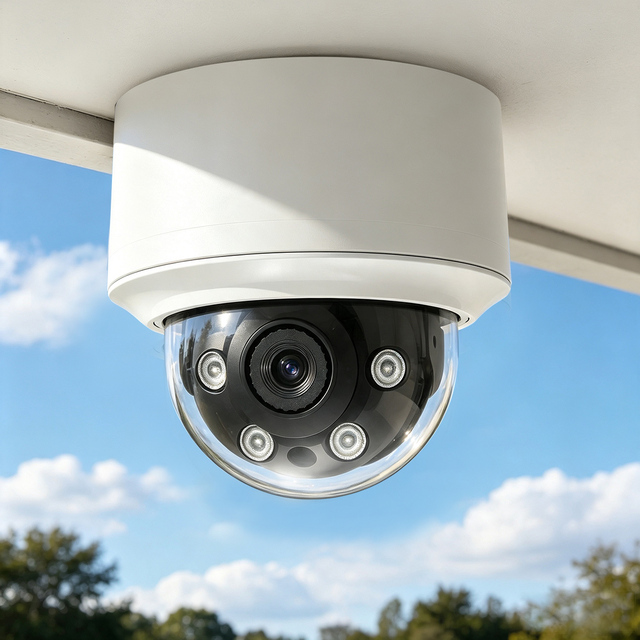 Outdoor Vandal Proof Dome IP Camera 6MP PoE CCTV Security Camera P2P Motion Detection Alarm IR Night Vision Video Surveillance