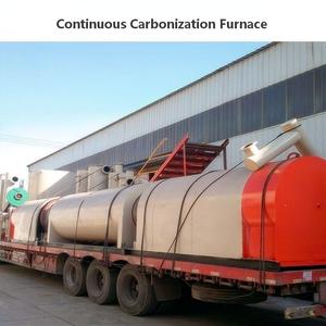Horno de Carbonización Horizontal Totalmente Automático de 24 Horas, Máquina de Producción de Carbón Ecológica y de Ahorro de Energía - Product Image 4
