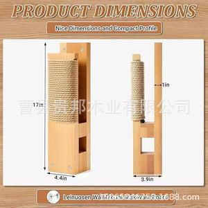Soporte de Pared para Entrenamiento de Boxeo de Madera Maciza, Equipo de Taekwondo para el Hogar - Product Image 5