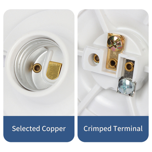Патрон для светодиодной лампы Aota E26 с выключателем, 250В, бакелитовый, с винтовым креплением, для домашнего использования, для подвесных светильников, гарантия 1 год, безопасный - Product Image 5