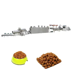 Nieuw Product Kattenhond Dierlijk Voedsel Snacks Verwerking Machines Pet Food Extruder