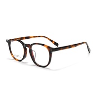 Lunettes de vue GGF6002 vintage rétro ovales de petite taille à monture intégrale à motif géométrique unisexe en fibre d'acétate de Danyang – Vente en gros