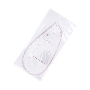 Regla curva multiusos 6401 de metal, herramienta para trazar patrones de prendas de vestir, para costura y sastrería - Product Image 1