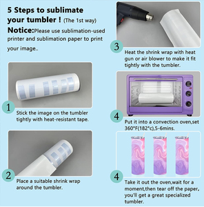 Vaso Térmico Sublimable en Blanco, Doble Pared, 20 oz, Delgado, Metálico, Recto, para Fiestas, desde Nuestro Almacén en Estados Unidos - Product Image 5