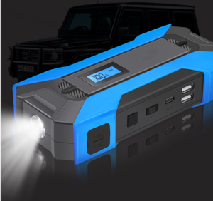 Đa Chức Năng Xách Tay Xe Khẩn Cấp Bắt đầu Cung Cấp Điện 12V Pin Cứu Hộ Sạc Kho Báu Đánh Lửa Khởi Động Điện - Product Image 2