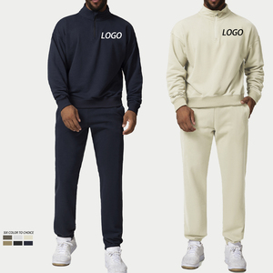 Guarantee Service Custom Plain Heather <strong>Grey</strong> <strong>Sweatshirt</strong> 50/50 Cotton Polyester Crewneck Unisex Pullover Sportswear - Product Image 3