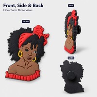 Breloques de chaussures style urbain en PVC pour sabots, pour enfants et adultes, cadeaux de fête hip-hop, décorations de baskets, pendentifs de sac