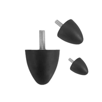 Patins anti-vibration en caoutchouc, amortisseurs de chocs, isolateurs de vibrations, type VP, fixation par vis, pour générateur CNC, compresseur, pompe, moteur